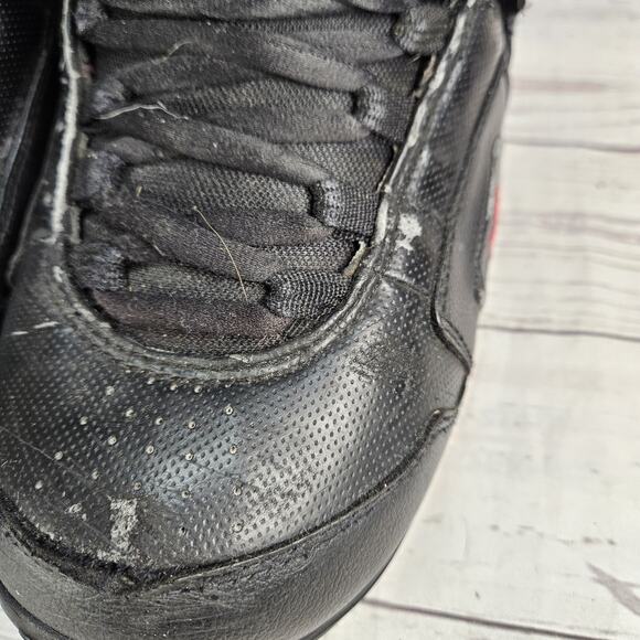 Burton Moto Snowboard Womens Boots Black Red Lace Up Size 6 - Picture 4 of 9